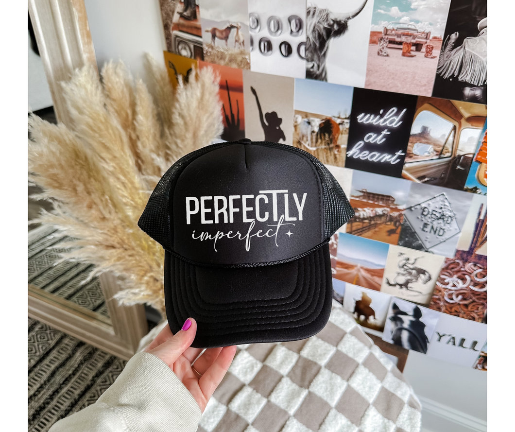 Perfectly Imperfect Faith Foam Trucker Hat