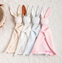 Load image into Gallery viewer, Muslin Bunny Lovey
