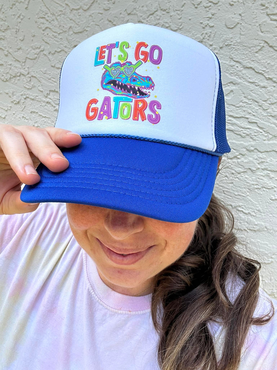 Let's Go Team Mascot Foam Trucker Hat