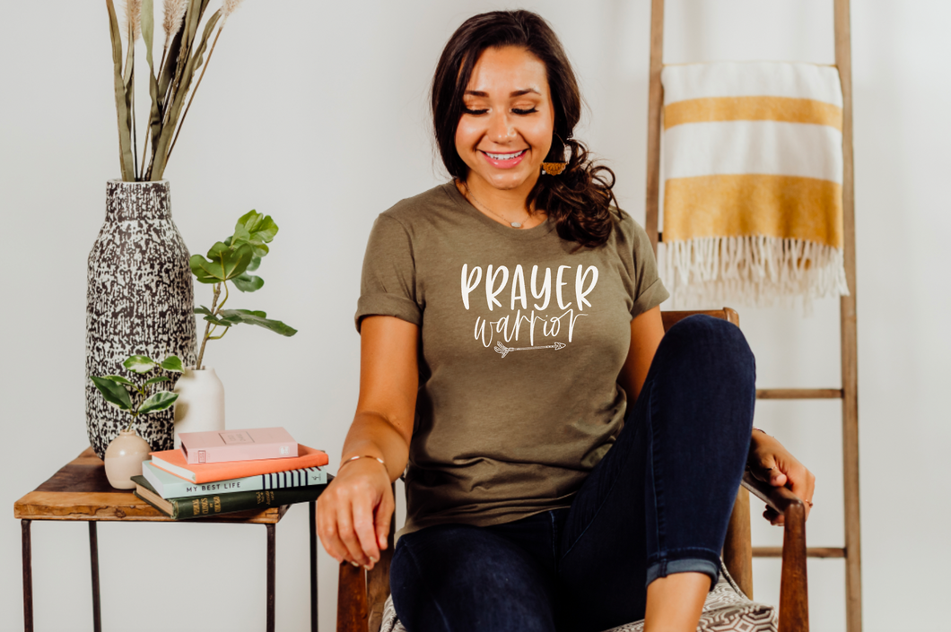 Prayer Warrior Faith Graphic Tee