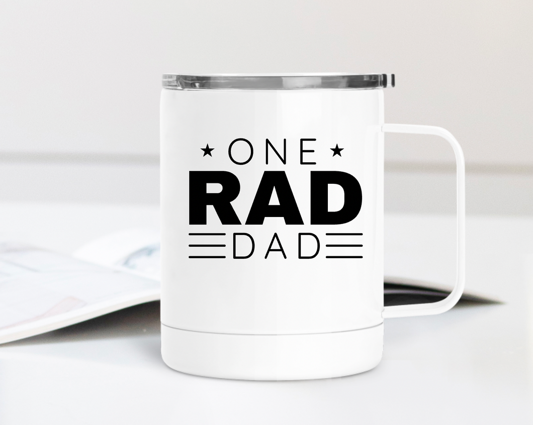 One Rad Dad 12oz Travel Mug