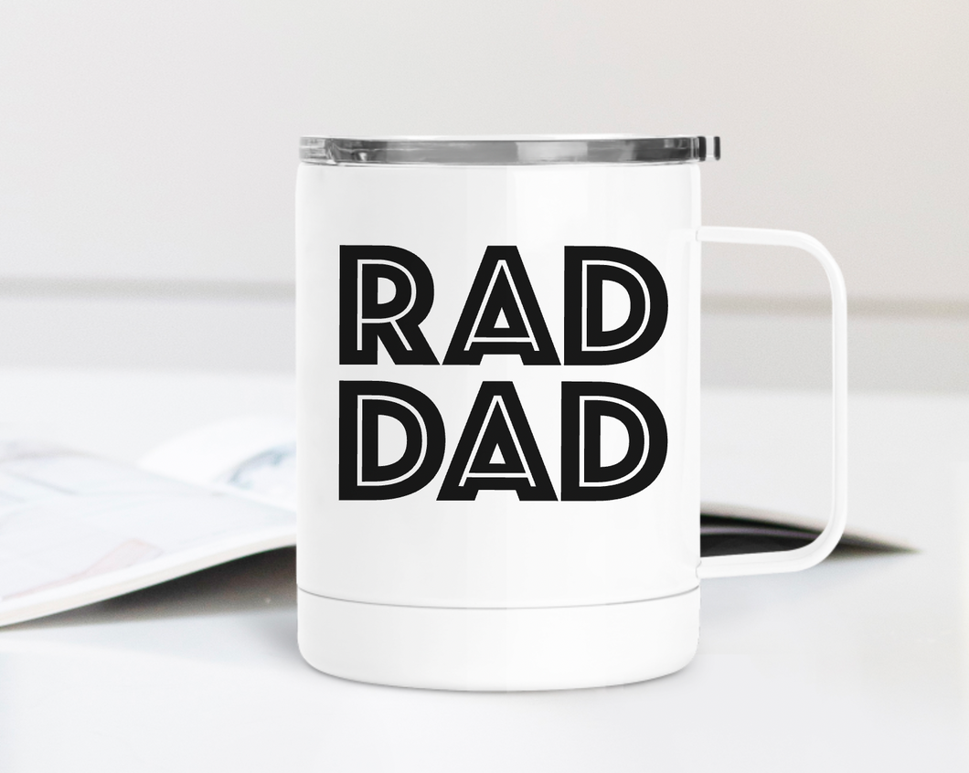 Rad Dad 12oz Travel Mug