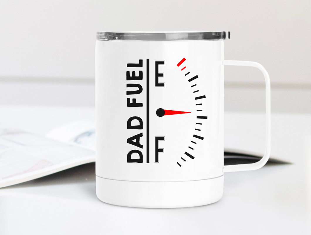 Dad Fuel 12oz Travel Mug