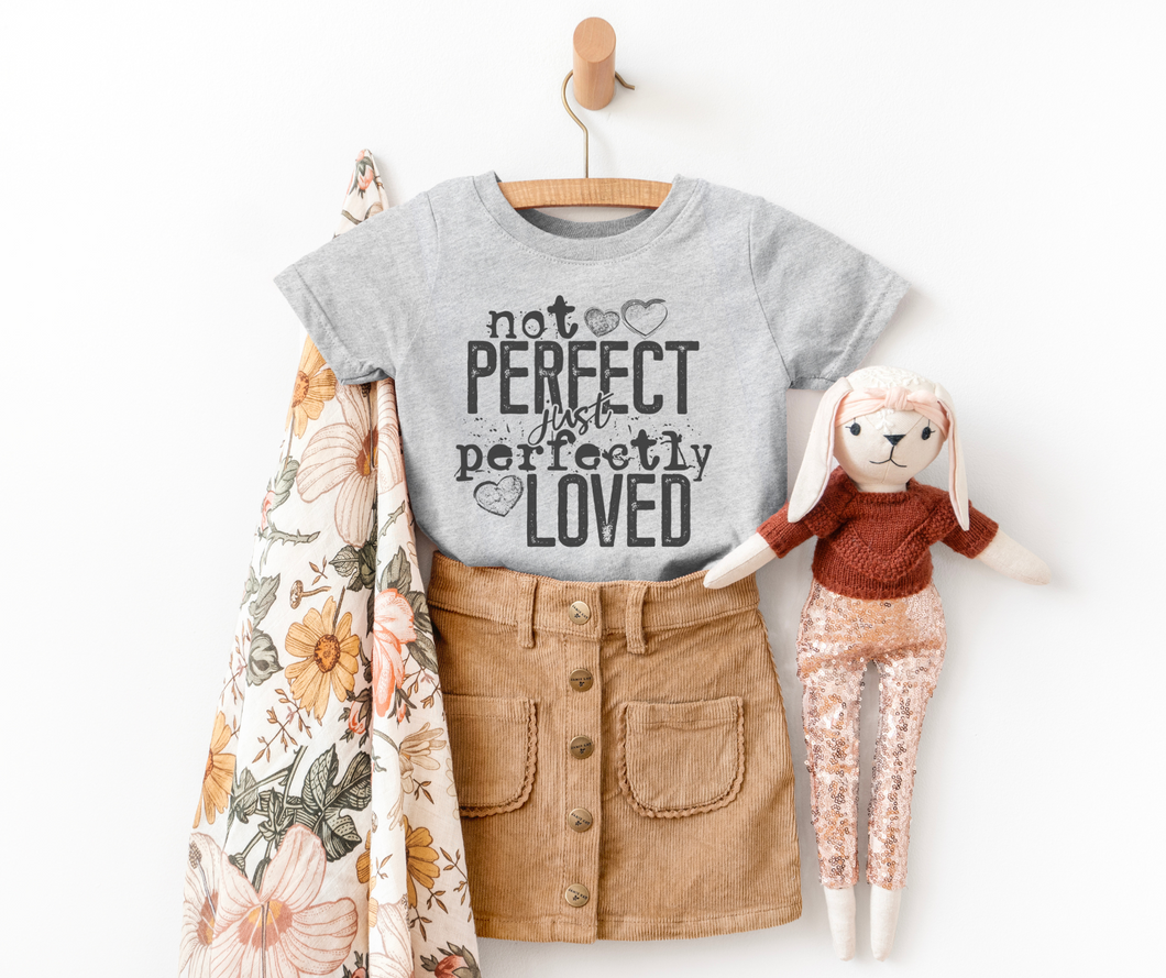 Perfectly Loved Youth Faith Graphic Tee