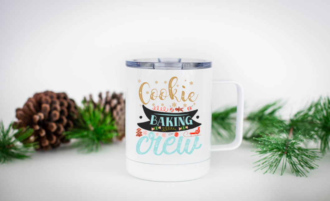 Cookie Baking Crew 12oz Travel Mug