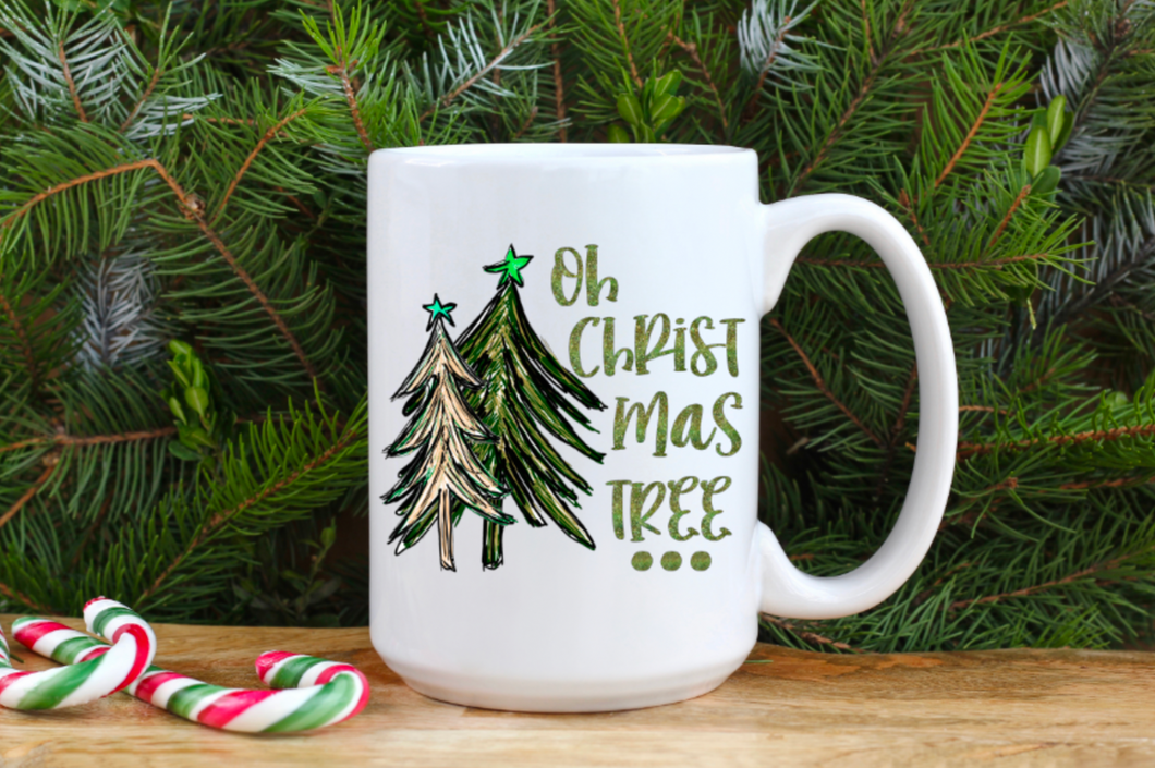 Oh Christmas Tree 15oz Ceramic Mug