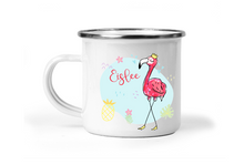 Load image into Gallery viewer, Fancy Flamingo Kids Cup
