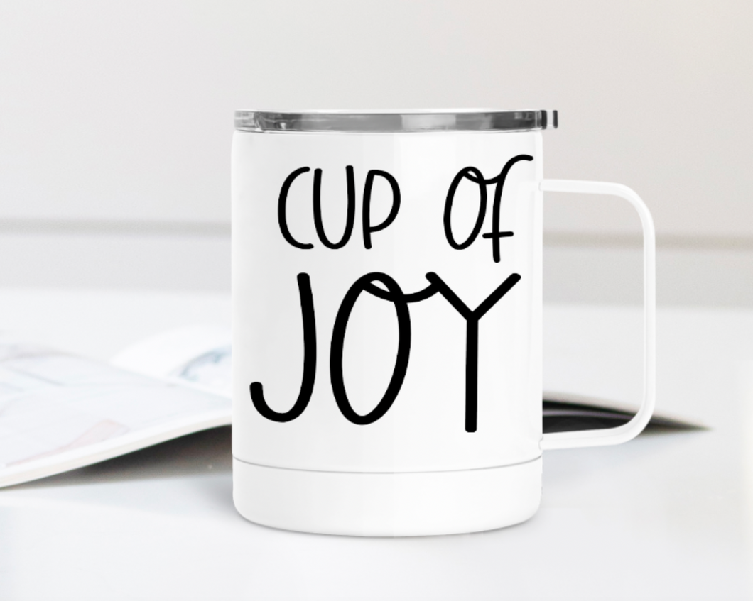 Cup of Joy 12oz Travel Mug