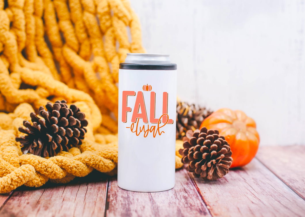 Fall-elujah 12oz Insulated Can Cooler