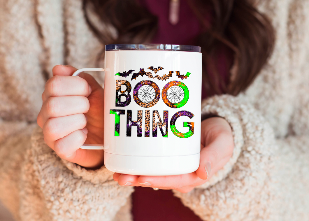 Boo Thing 12oz Travel Mug