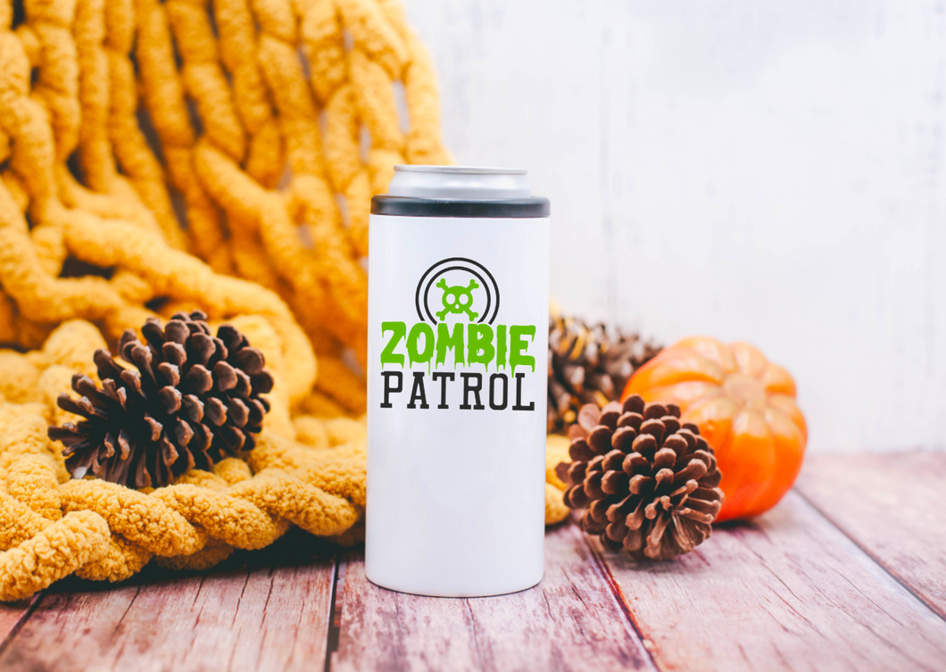 Zombie Patrol 12oz Insulated Can Cooler