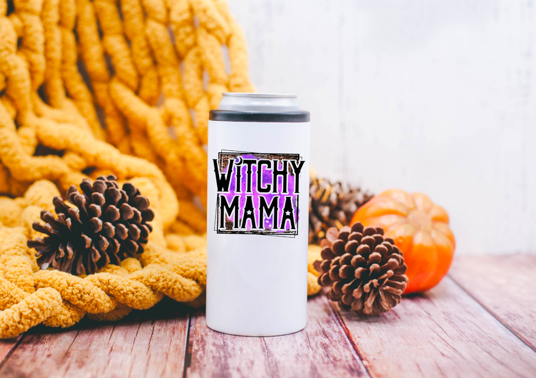 Witchy Mama 12oz Insulated Can Cooler