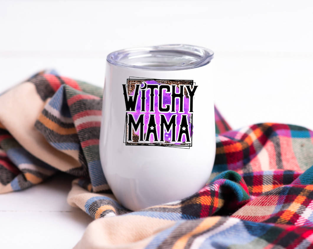 Witchy Mama 12oz Insulated Stemless Wine Tumbler