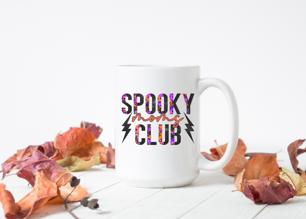 Spooky Moms Club 15oz Ceramic Mug