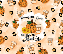 Load image into Gallery viewer, Pumpkin Spice Best Life 20oz Insulated Tall Tumbler with Straw
