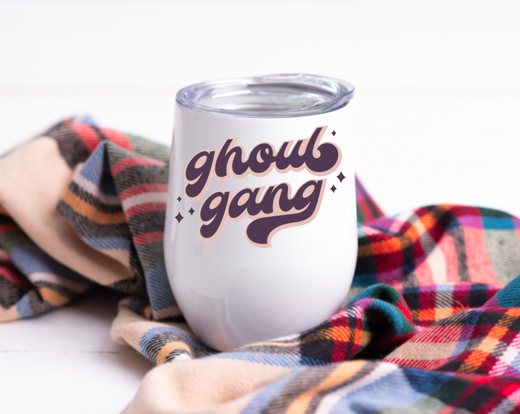 Ghoul Gang 12oz Insulated Stemless Wine Tumbler