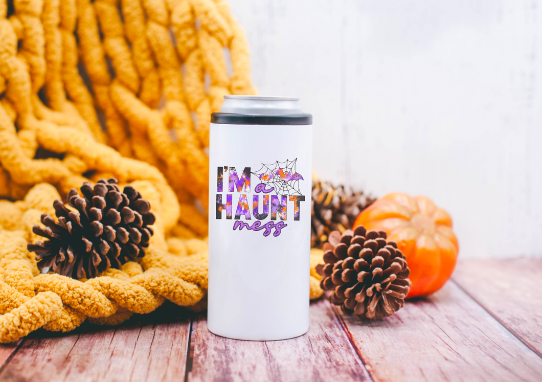 I'm a Haunt Mess 12oz Insulated Can Cooler